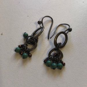 Silpada Sterling Silver & Turquoise Earrings